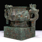 A Marvelous Bronze 'Animal Mask' Censer With Inscriptions