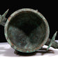 A Marvelous Bronze 'Animal Mask' Censer With Inscriptions