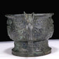 A Marvelous Bronze 'Animal Mask' Censer