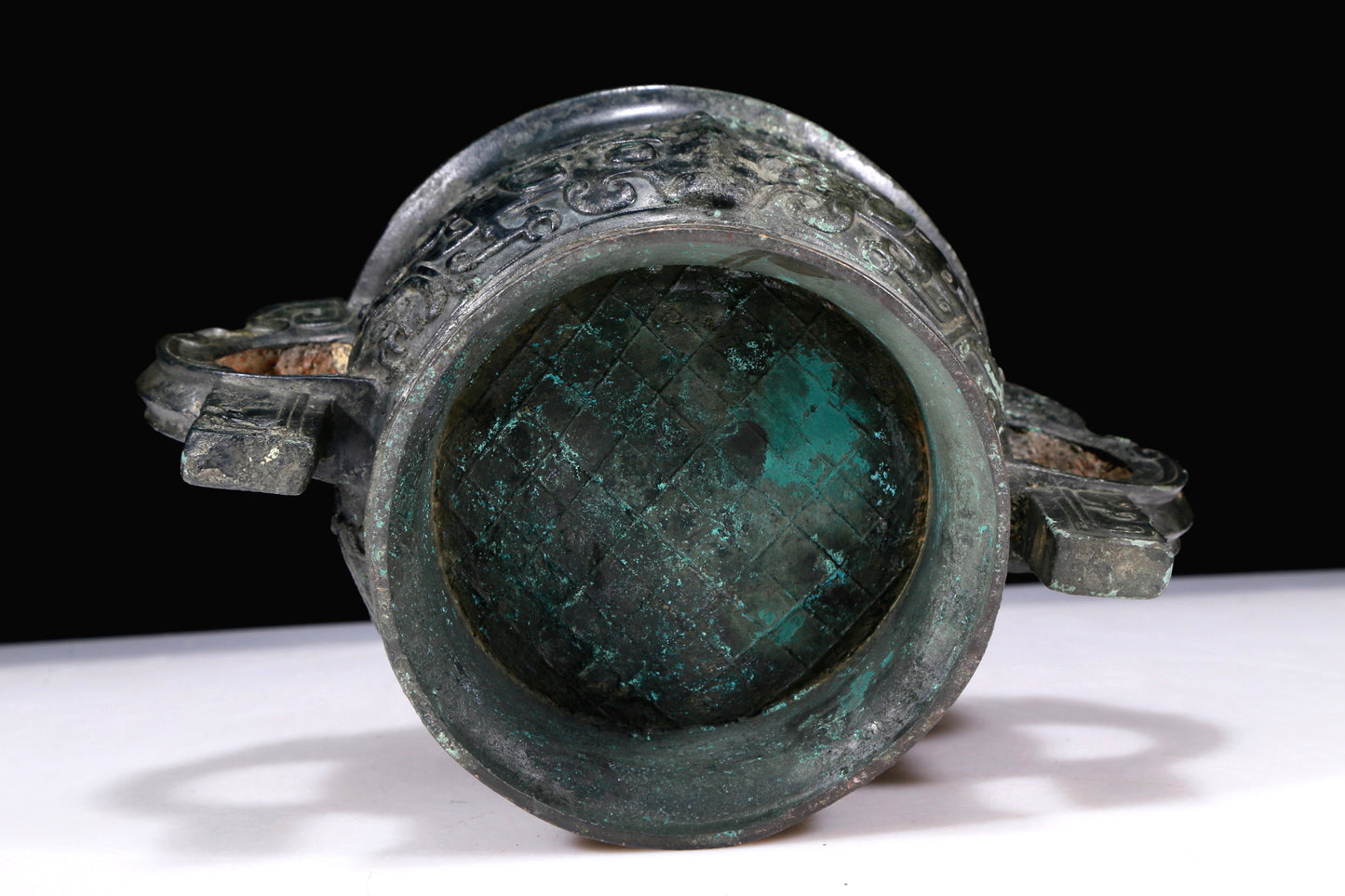 A Marvelous Bronze 'Animal Mask' Censer