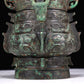 A Marvelous Bronze 'Animal Mask' Pot With Inscriptions