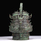 A Marvelous Bronze 'Animal Mask' Pot With Inscriptions