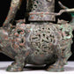 A Marvelous Bronze 'Auspicious Beast' Oil-Lamp