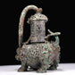 A Marvelous Bronze 'Auspicious Beast' Oil-Lamp