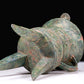 A Superb Bronze 'Animal Mask' Tripod Cup