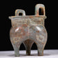 A Superb Bronze 'Animal Mask' Tripod Censer With Inscriptions