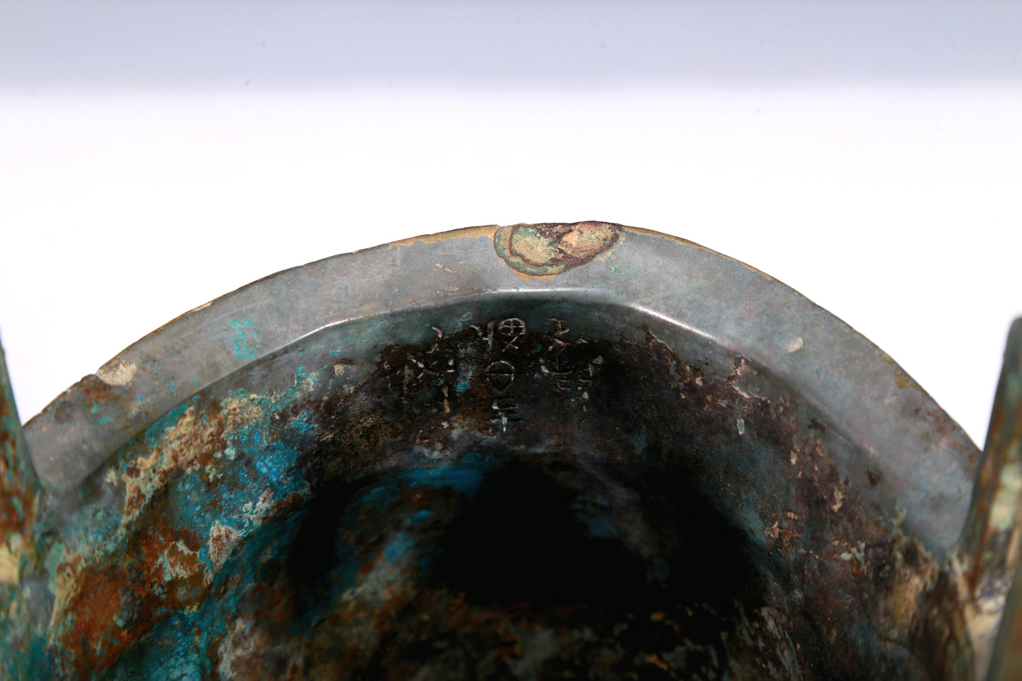 A Superb Bronze 'Animal Mask' Tripod Censer With Inscriptions