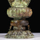 A Superb Bronze Figure Of Guanyin