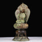 A Superb Bronze Figure Of Guanyin