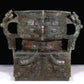 A Huge Superb Bronze 'Animal Mask' Censer With Inscriptions