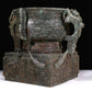 A Huge Superb Bronze 'Animal Mask' Censer With Inscriptions