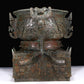 A Huge Superb Bronze 'Animal Mask' Censer With Inscriptions