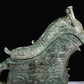 A Huge Superb Bronze 'Animal Mask' Ewer And Cover With Inscriptions