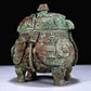 A Superb Bronze 'Auspicious Beast' Jar