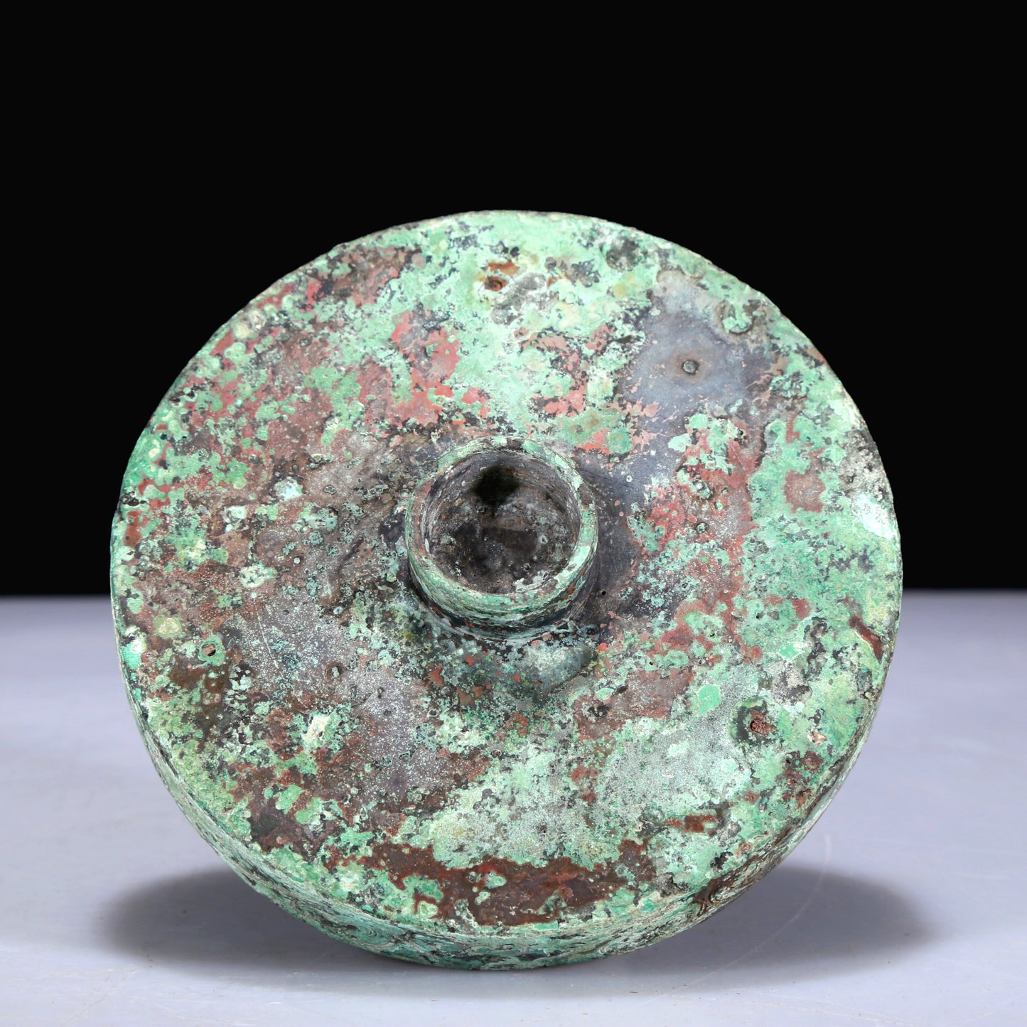 A Superb Bronze 'Auspicious Beast' Oil-Lamp