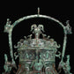 A Superb Bronze 'Auspicious Beast' Jar With Inscriptions