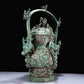 A Superb Bronze 'Auspicious Beast' Jar With Inscriptions