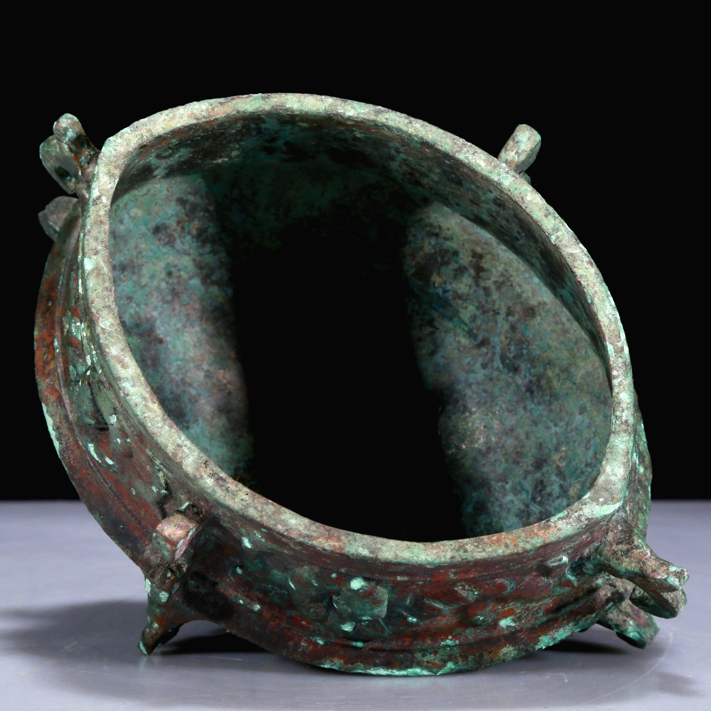 A Superb Bronze 'Auspicious Beast' Jar With Inscriptions