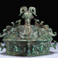 A Superb Bronze 'Auspicious Beast' Jar With Inscriptions