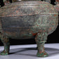A Superb Bronze 'Dragon' Tripod Ewer With Inscriptions