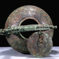 A Superb Bronze 'Dragon' Tripod Ewer With Inscriptions