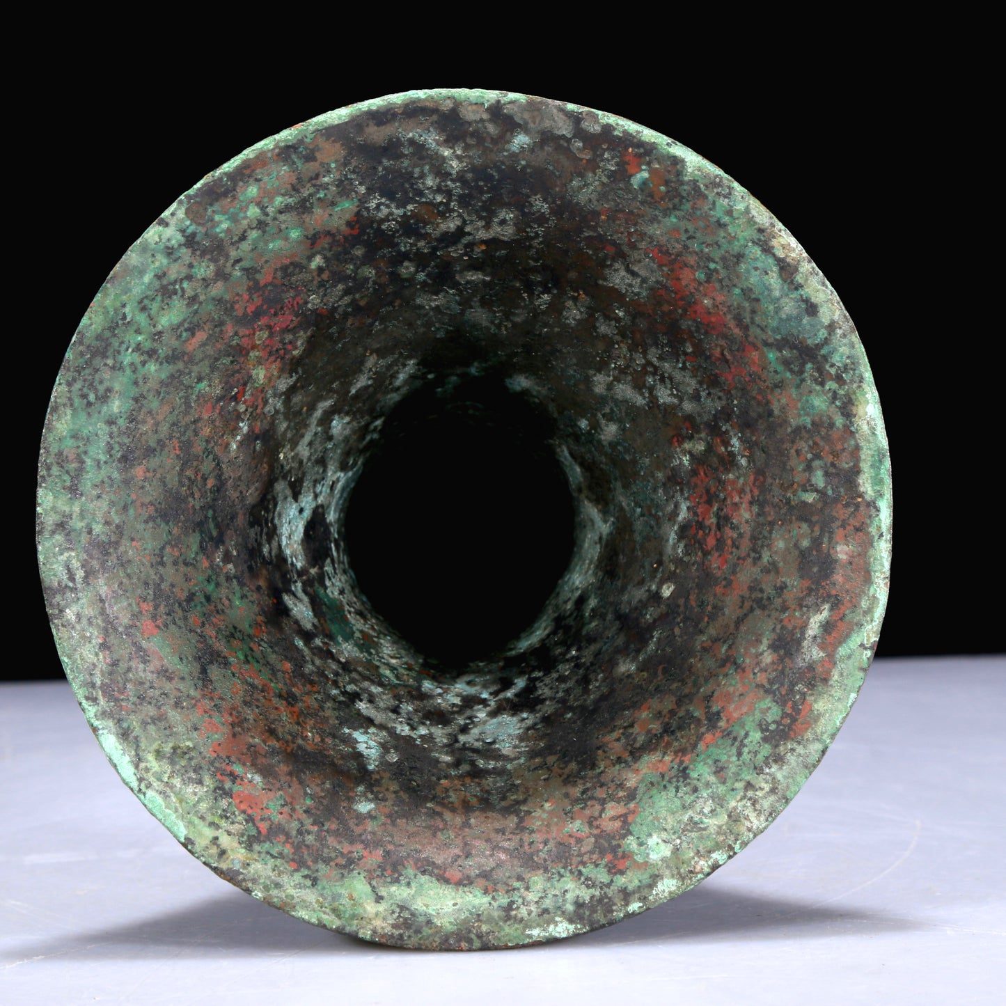 A Superb Bronze 'Animal Mask' Vase