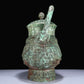 A Superb Bronze 'Animal Mask' Jar With Inscriptions
