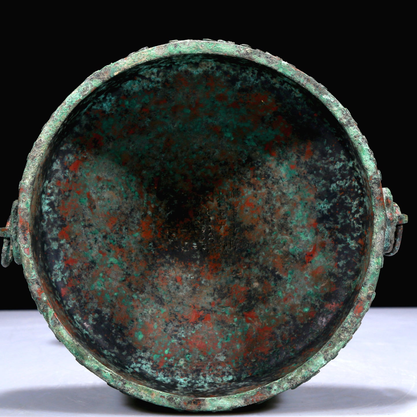 A Superb Bronze 'Dragon' Beast-Handled Stem-Censer And Cover With Inscriptions