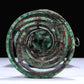 A Superb Bronze 'Dragon' Beast-Handled Stem-Censer And Cover With Inscriptions
