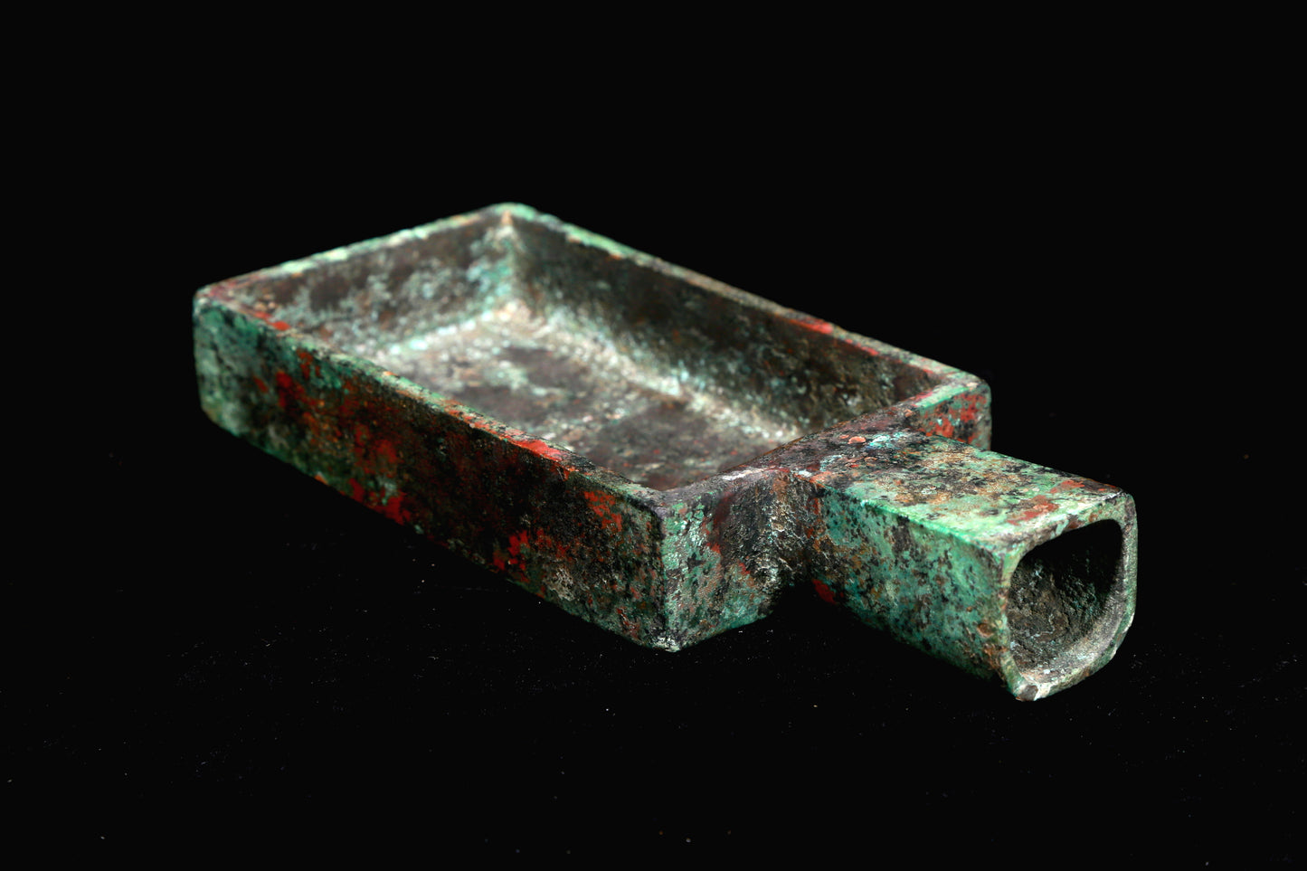 A Superb Bronze Measuring Vessel With Inscriptions