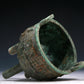 A Wonderful Bronze 'Animal Mask' Tripod Censer With Inscriptions