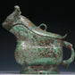 A Wonderful Bronze 'Auspicious Beast' Ewer With Inscriptions