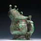 A Wonderful Bronze 'Auspicious Beast' Ewer With Inscriptions