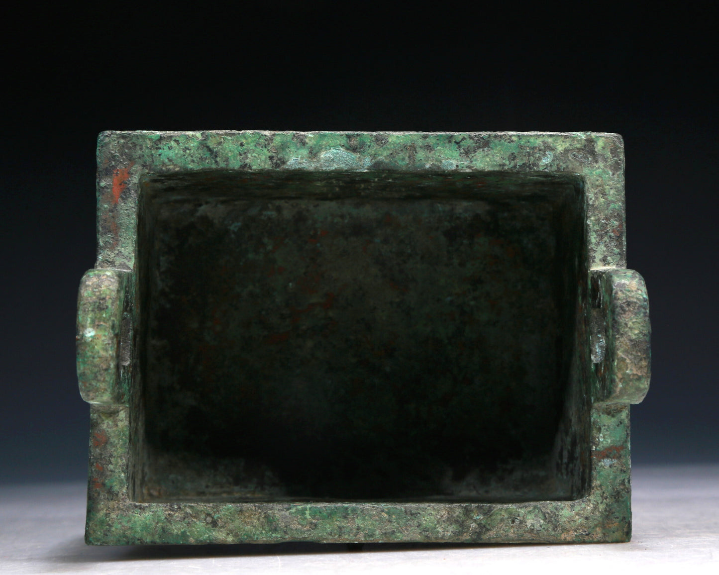 A Wonderful Bronze 'Animal Mask' Ritual Food Vessel, Ding, With Inscriptions