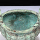 A Wonderful Bronze  'Animal Mask' Tripod Censer With Inscriptions