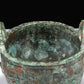 A Wonderful Bronze  'Animal Mask' Tripod Censer With Inscriptions