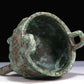 A Wonderful Bronze  'Animal Mask' Tripod Censer With Inscriptions