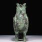 A Wonderful Bronze Auspicious Beast-Form Jar