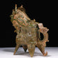 A Wonderful Bronze 'Auspicious Beast' Ewer With Inscriptions