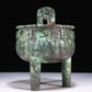 A Wonderful Bronze 'Animal Mask' Tripod Censer With Inscriptions