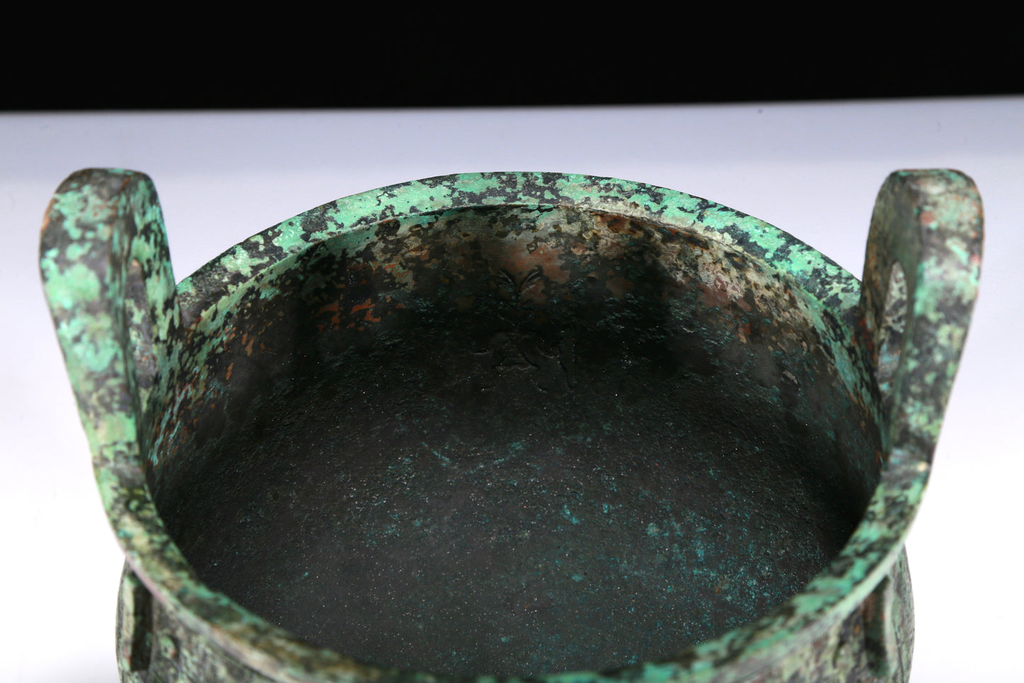 A Wonderful Bronze 'Animal Mask' Tripod Censer With Inscriptions