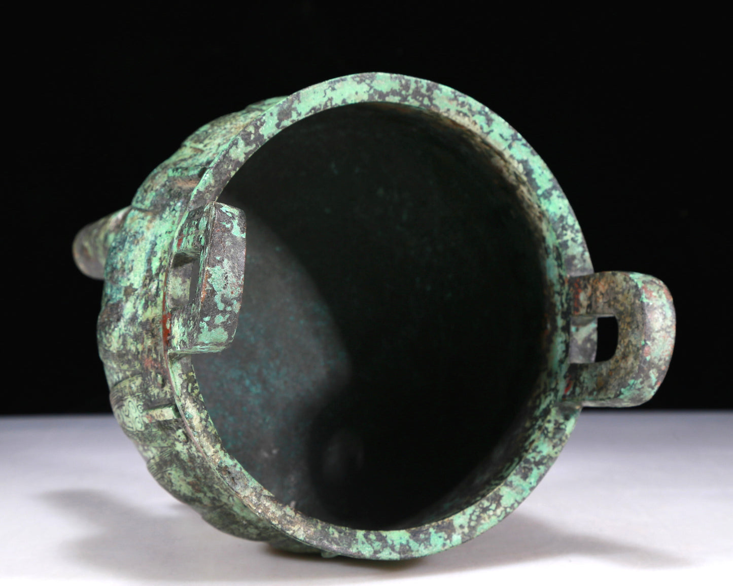A Wonderful Bronze 'Animal Mask' Tripod Censer With Inscriptions