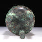 A Wonderful Bronze 'Animal Mask' Tripod Censer With Inscriptions