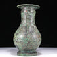 A Wonderful Bronze Dragon-Handled Vase And Cover