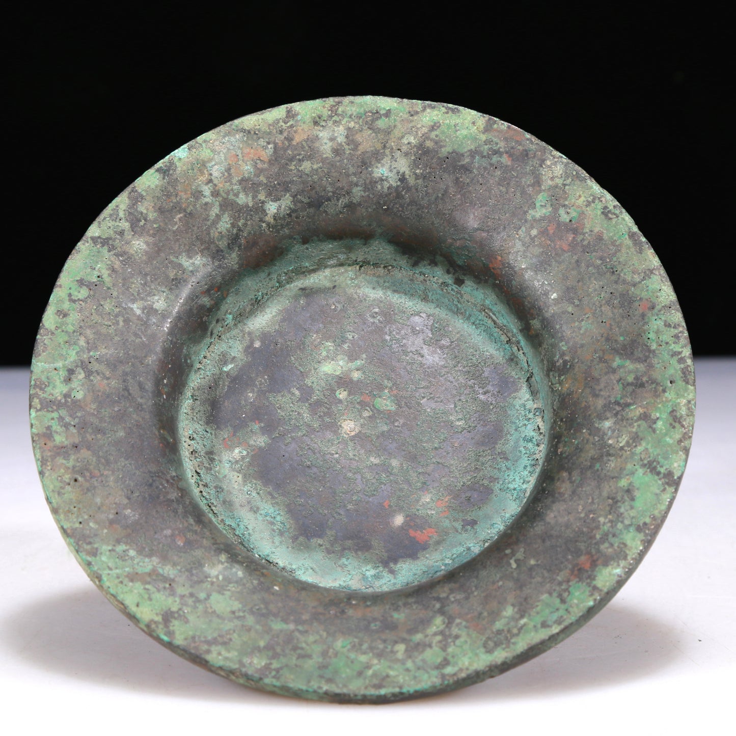 A Wonderful Bronze Dragon-Handled Vase And Cover