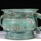 A Wonderful Bronze Beast-Handled Censer
