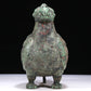 A Wonderful Bronze Auspicious Beast-Form Jar