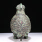 A Wonderful Bronze Auspicious Beast-Form Jar