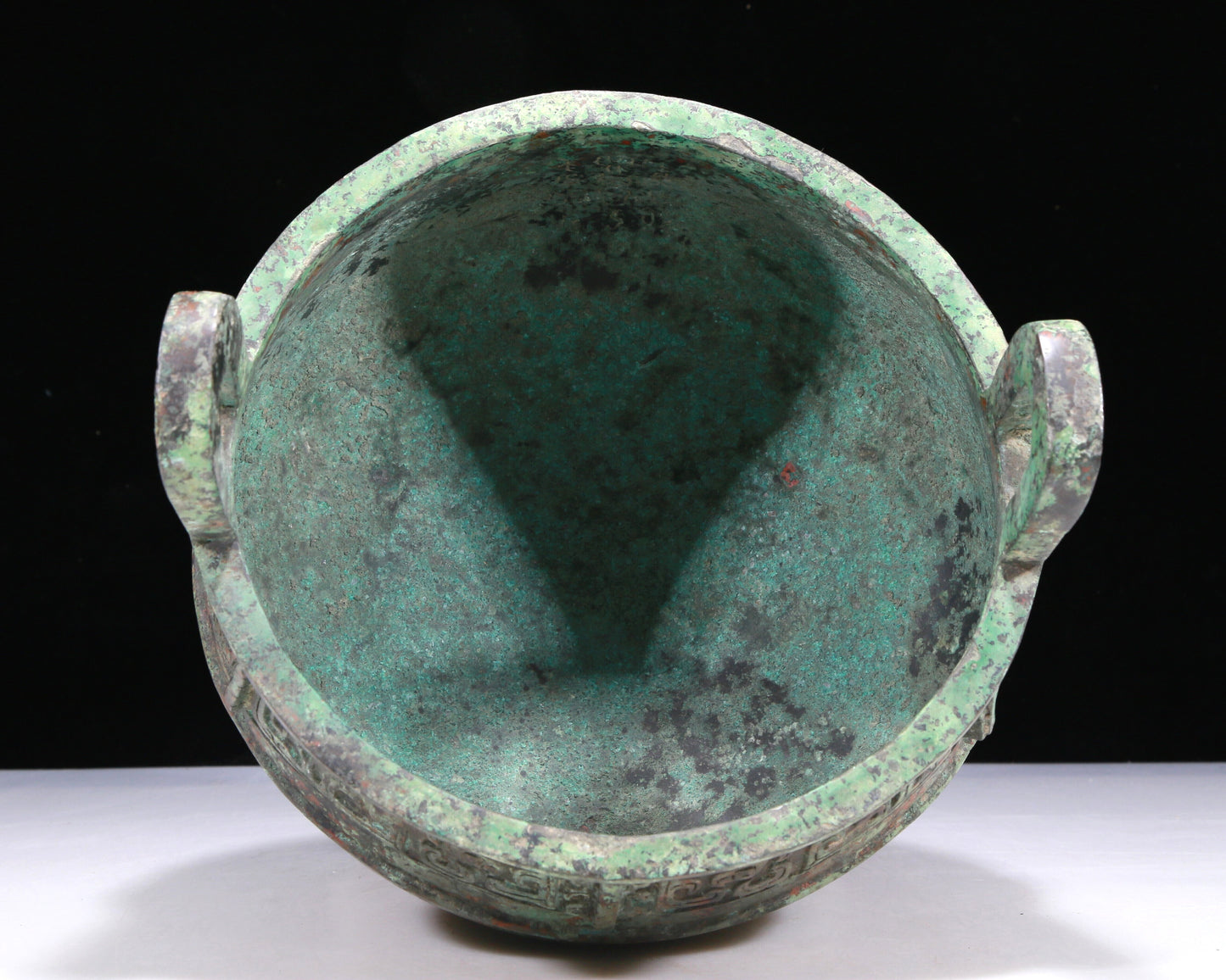 A Wonderful Bronze 'Animal Mask' Tripod Censer With Inscriptions