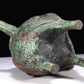 An Excellent Bronze 'Animal Mask' Tripod Ewer